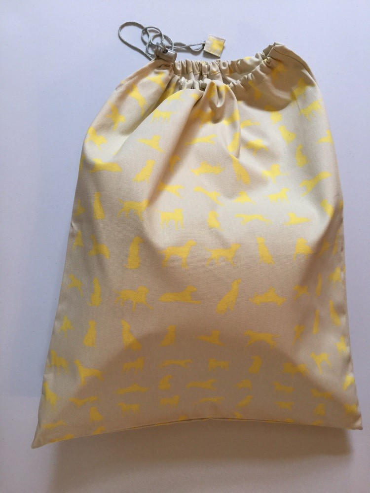 Large Bag - Yellow Labrador design