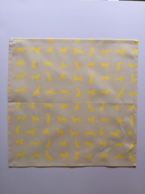 Yellow Labrador design Napkin