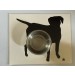 Laminated food bowl mat